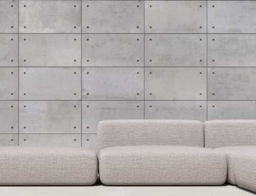 The Concrete wall covering